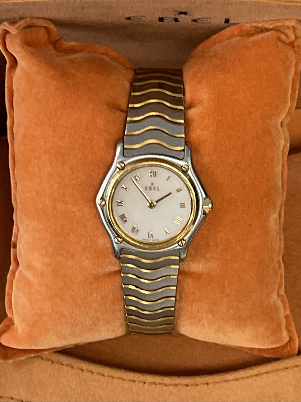 Vintage Ebel Sport Classic 18k Yellow Gold And Stainless Steel Watch — image 4 of 4
